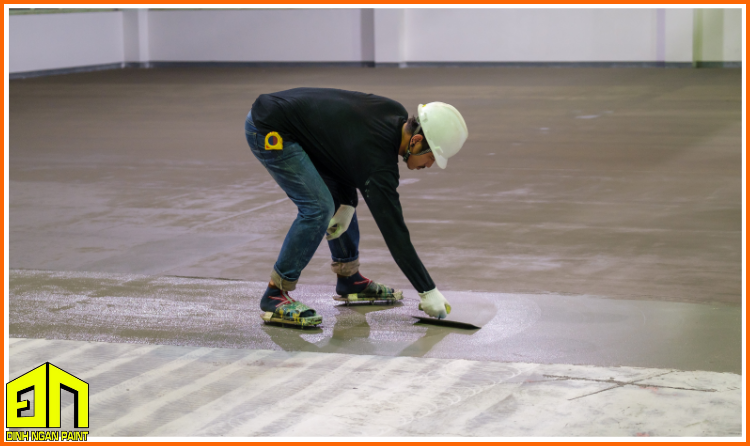 Xử lý bề mặt nền trong quy trình thi công sơn epoxy